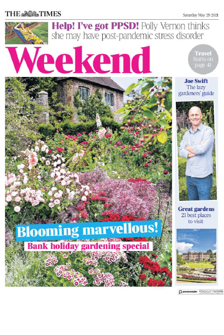 The Times Week-End<br />
May 2021