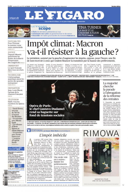 Le Figaro<br />
May 2023